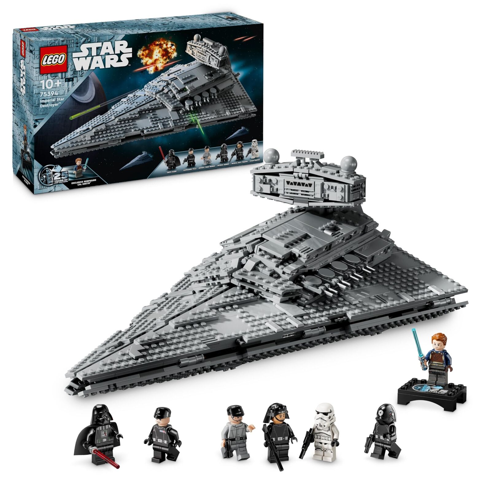 LEGO Star Wars Imperial Star Destroyer, Astronave Giocattolo da Costruire con Mi