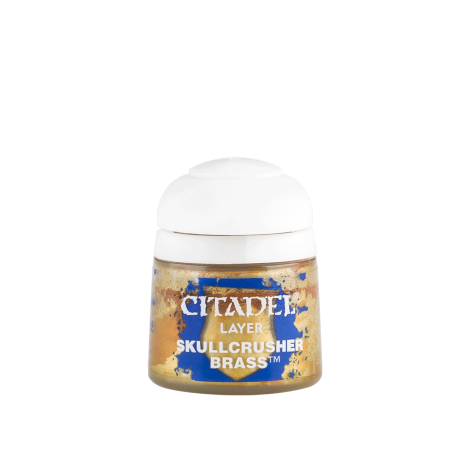 GAMES WORKSHOP - CITADEL COLORE LAYER SKULLCRUSHER BRASS 12ml - 22-73