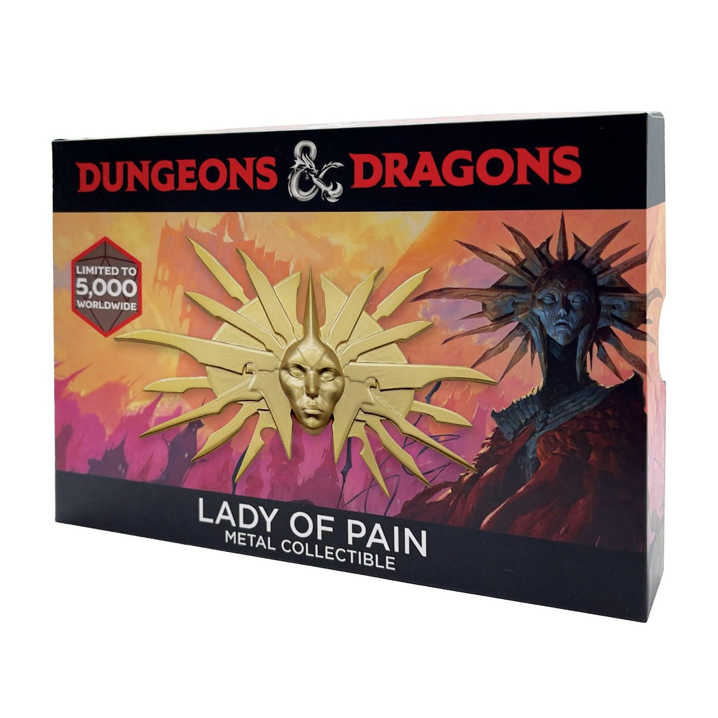 Fanattik Dungeons & Dragons médaillon Lady of Pain Limited Edition