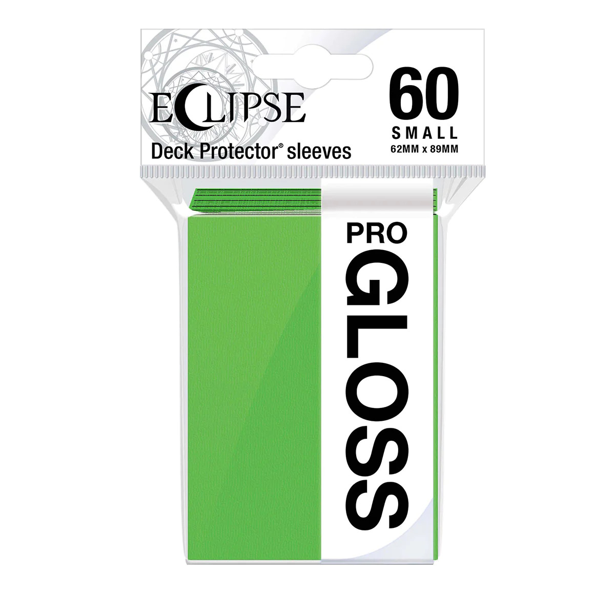 60 Bustine Ultra Pro Small ECLIPSE PRO GLOSS Lime Green
