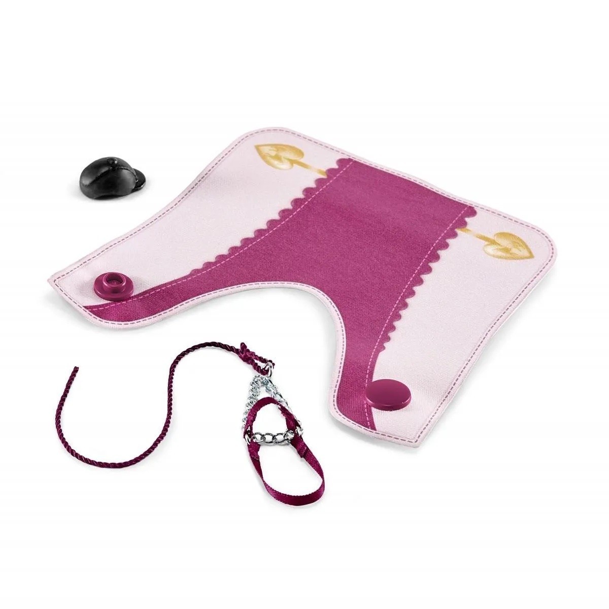 COPERTA E CAVEZZA sofia e blossom HORSE CLUB miniature in resina SCHLEICH 42460