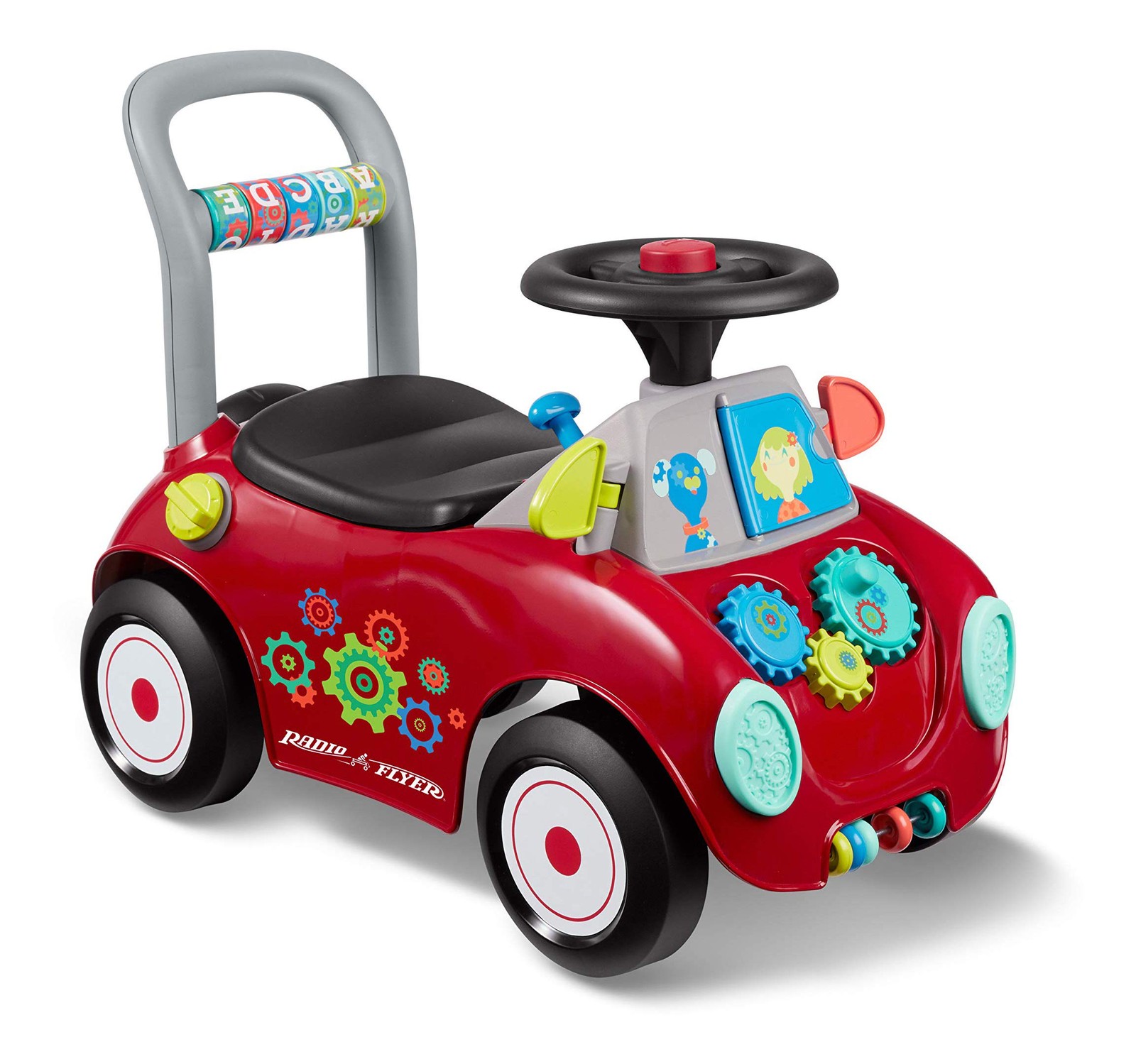 Radio Flyer Minni Macchina cavalcabile bambini, Colore Rosso, Taglia unica, 603A