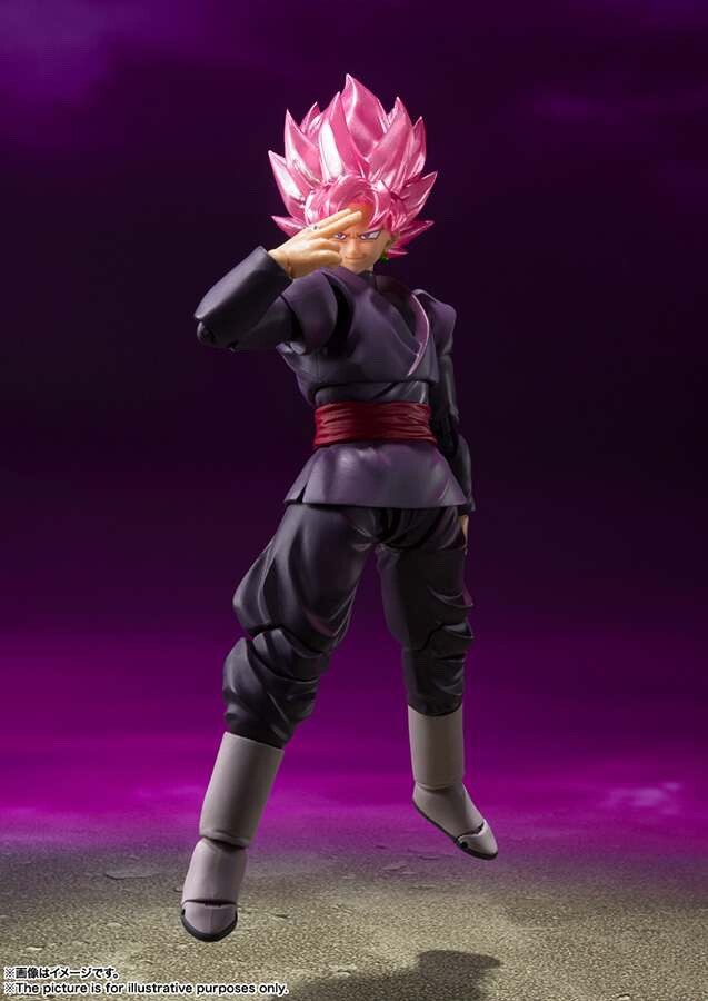 GOKU BLACK SUPER SAIYAN ROSE DRAGON BALL SUPER - S.H. FIGUARTS - BANDAI TAMASHII