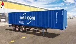 ITALERI 1/24 40  CONTAINER TRAILER