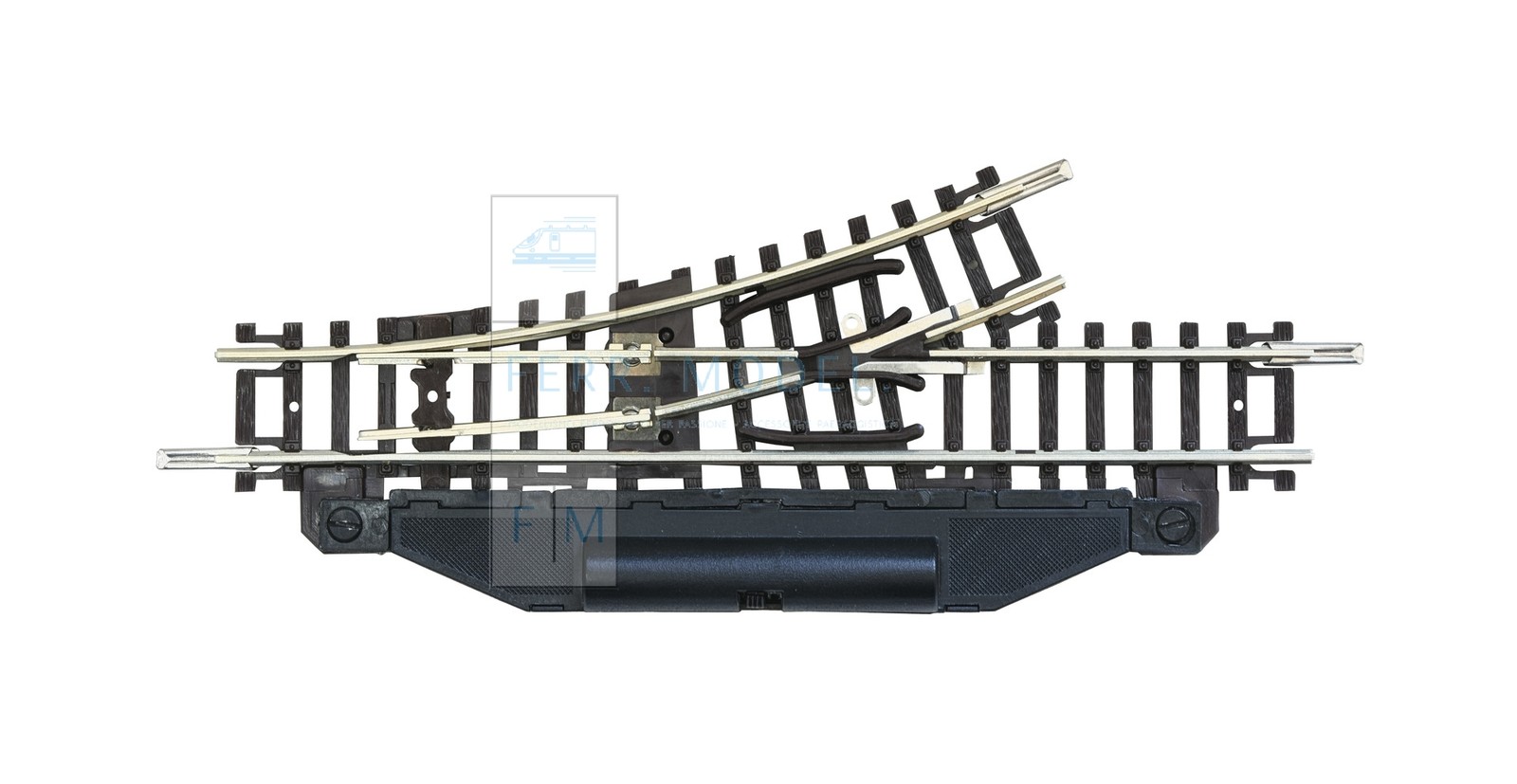 FLEISCHMANN 22253 - Scala N 1:160 Deviatoio manuale a sinistra 24°