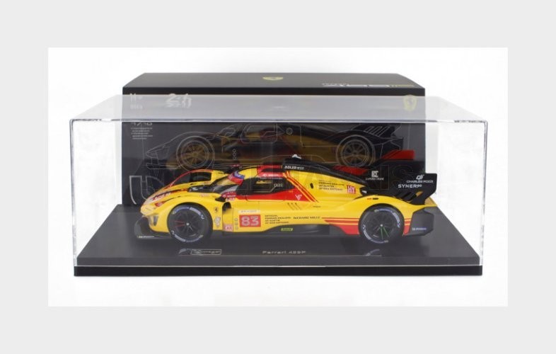 BURAGO 18-16313-83-VET FERRARI - 499P 3.0L TURBO V6 TEAM AF CORSE N 83 24h LE MA