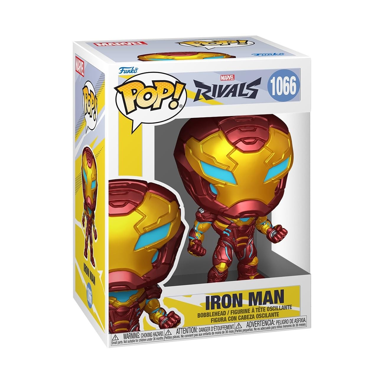 Funko Pop! Games: Marvel Rivals - Iron Man - Marvel MRG - Figura in Vinile da Co