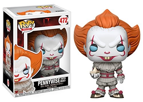 IT Pennywise with Boat POP Movies #472 Vinyl Figure FUNKO