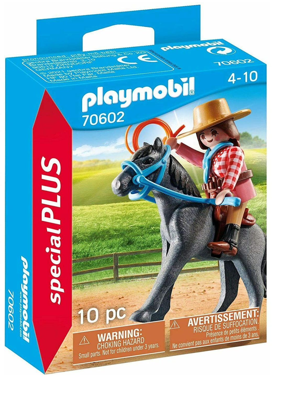 PLAYMOBIL SPECIAL PLUS - RAGAZZA DEL FAR WEST 70602