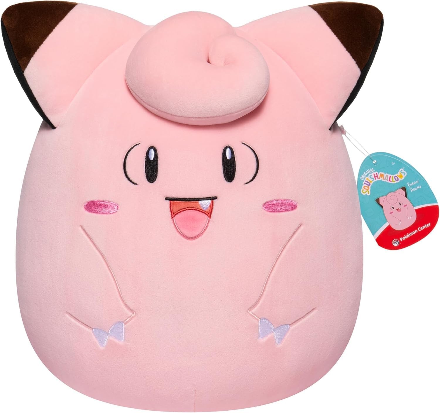Squishmallow Pokemon Clefairy 25 cm, peluche