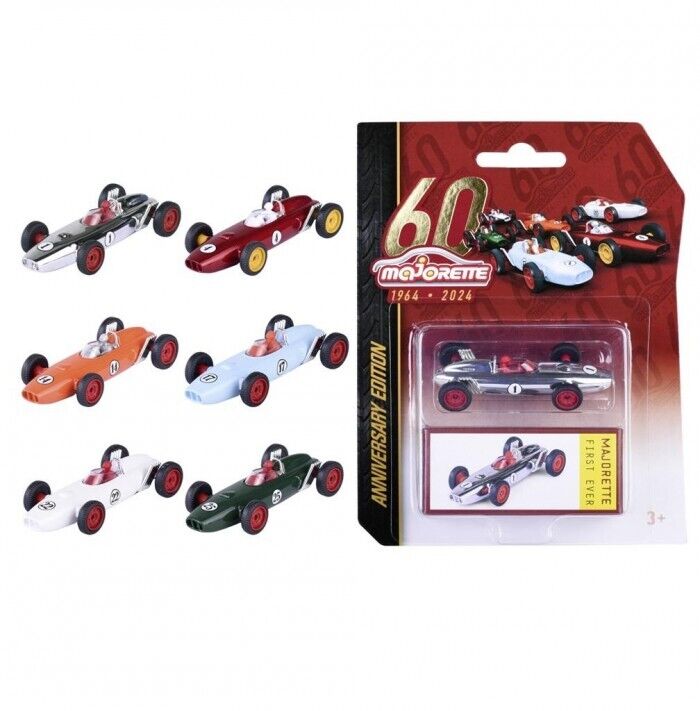 Majorette 60th Anniversary set storico 6 tipi