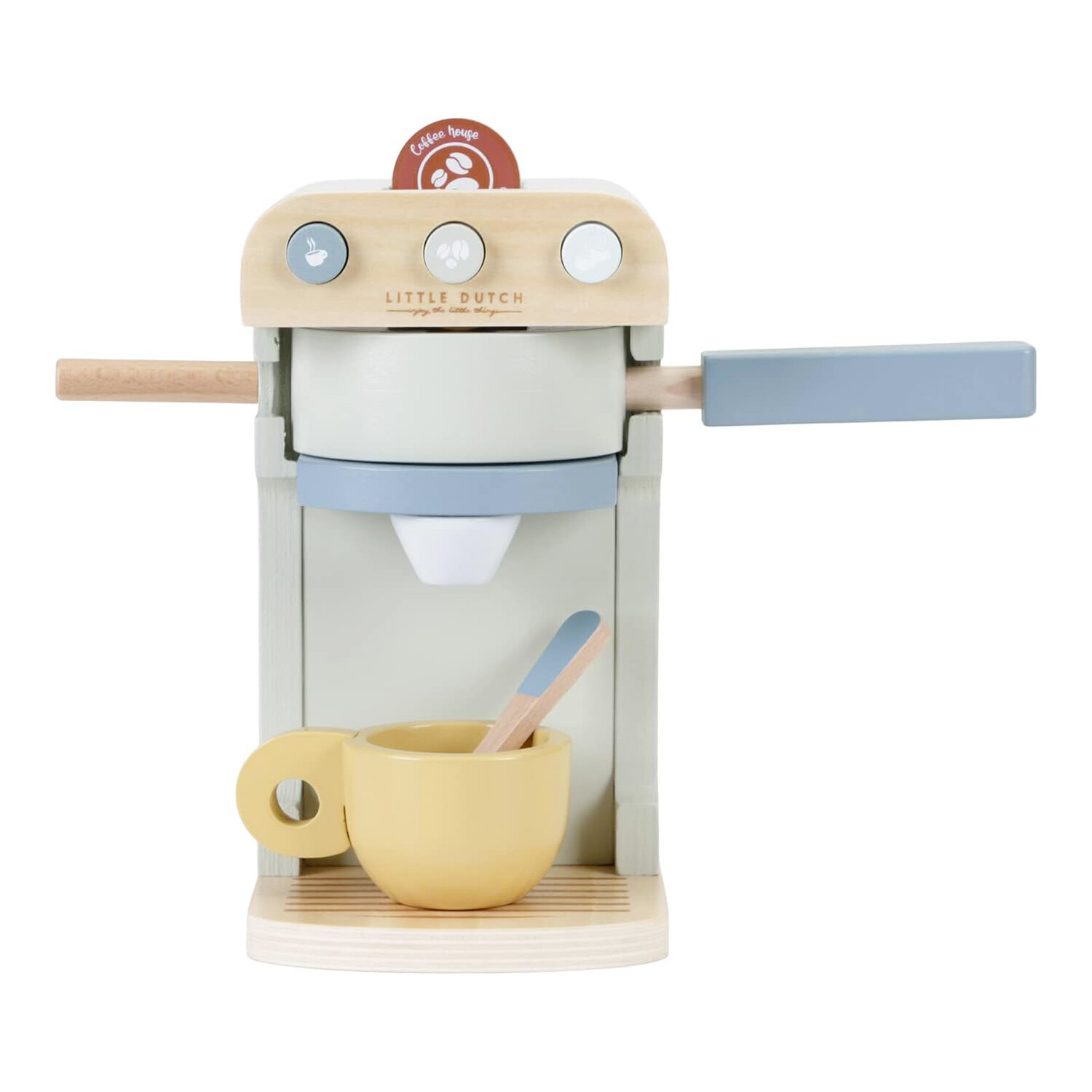 Little Dutch Macchina Del Caffè In Legno Con Accessori LITTLE DUTCH - X57156