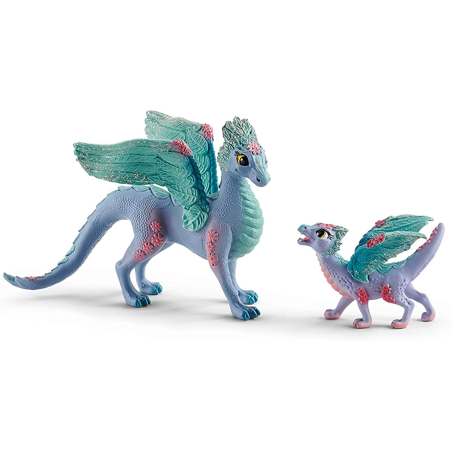 Schleich Drago Fiore con Baby SCHLEICH - X39046 GIODICART