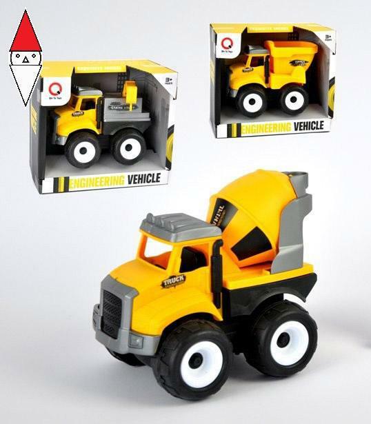 MODELLINO DISTRIBUTORI GIOCATTOLI CAMION LAVORI FRIZIONE ASSORTIMENTO