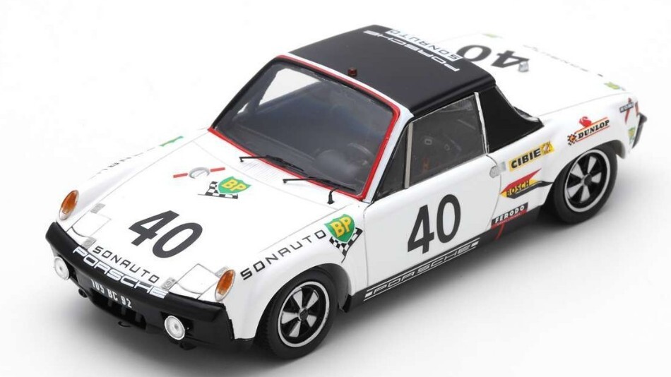PORSCHE 914/6 N.40 6th LM 1970 G.CHQSSEUIL-C.BALLOT LENA 1:18