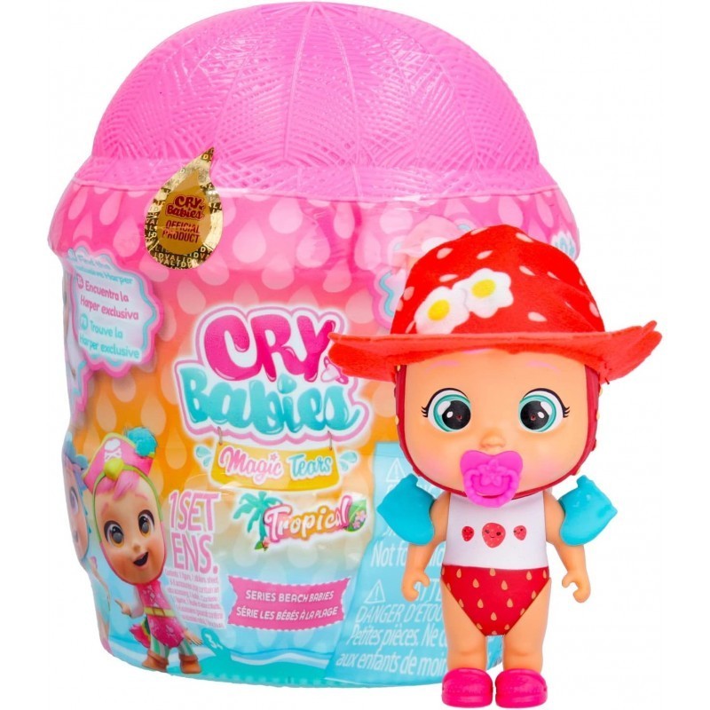 gioco bambola con casa cry babues beach giocattolo per bambina