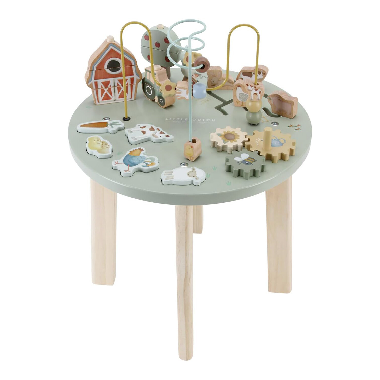 Little Dutch Tavolino Multiattività In Legno Little Farm LITTLE DUTCH - X57165