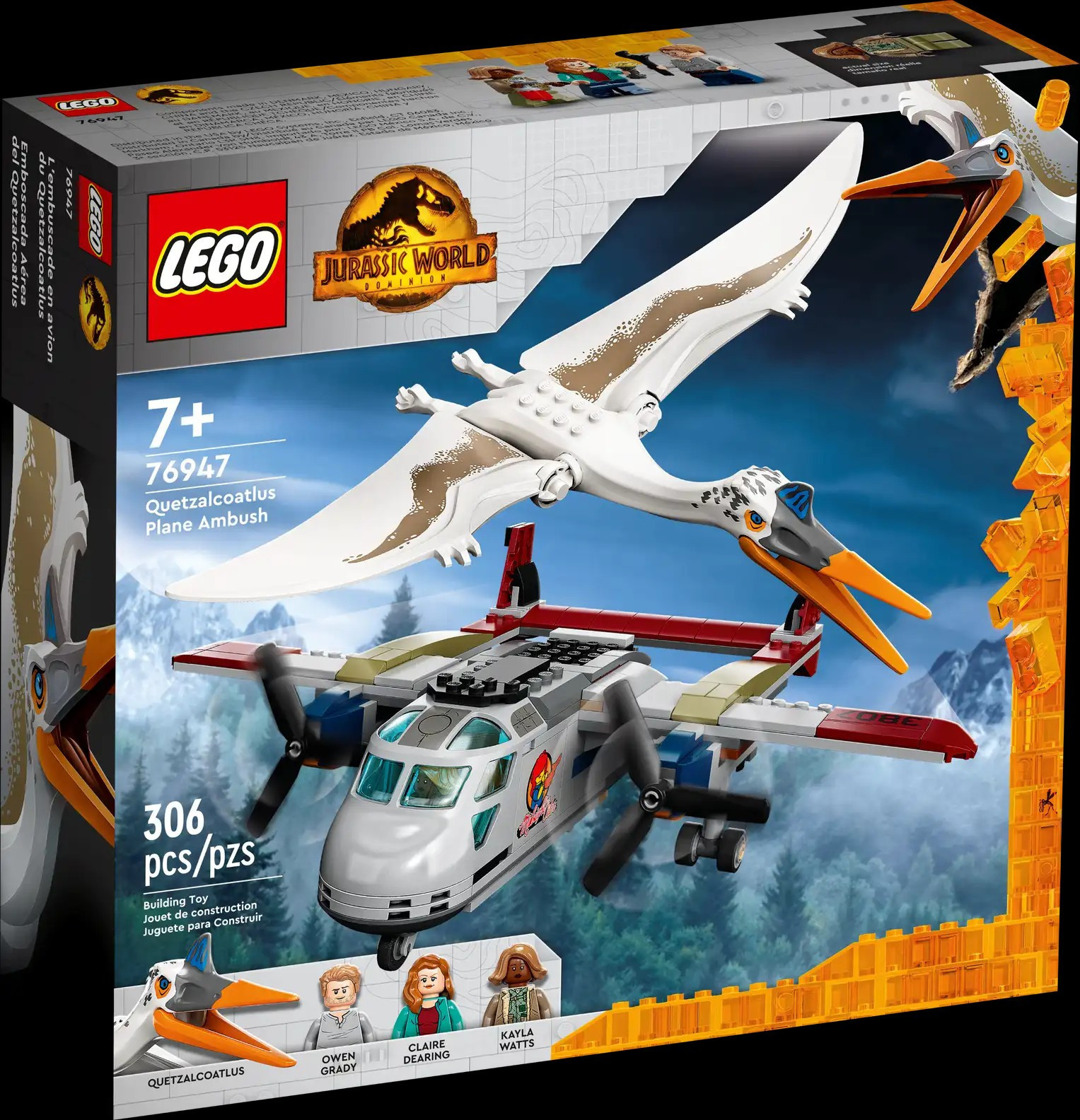 LEGO 76947 Quetzalcoatlus: attacco aereo Jurassic World