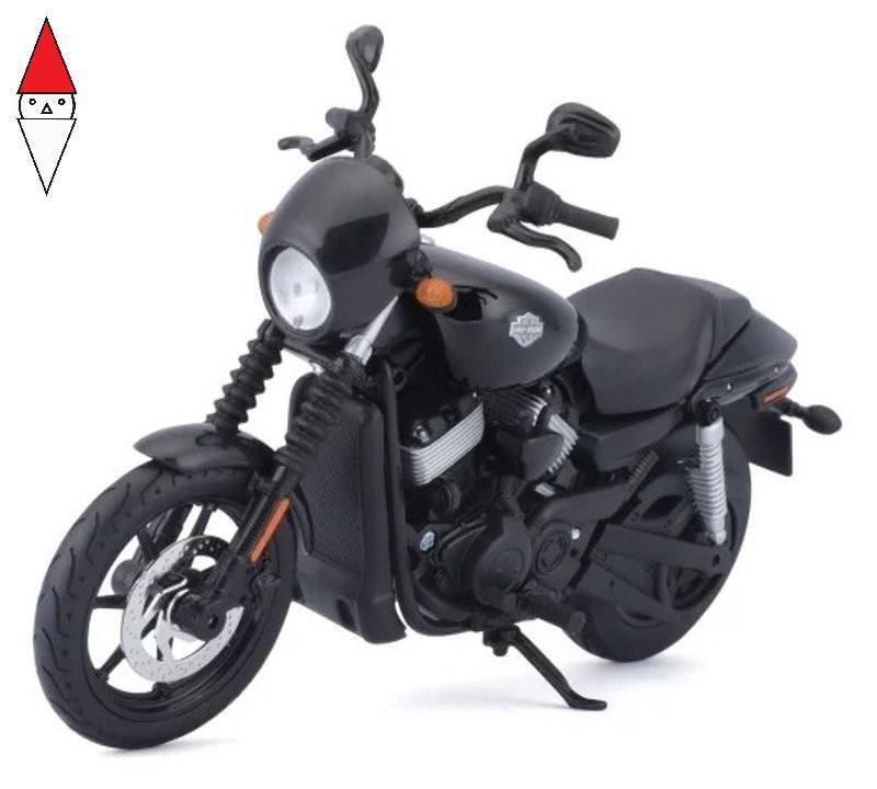 MODELLINO STATICO MAISTO 1/12 2015 HARLEY DAVIDSON STREET 750 BLACK