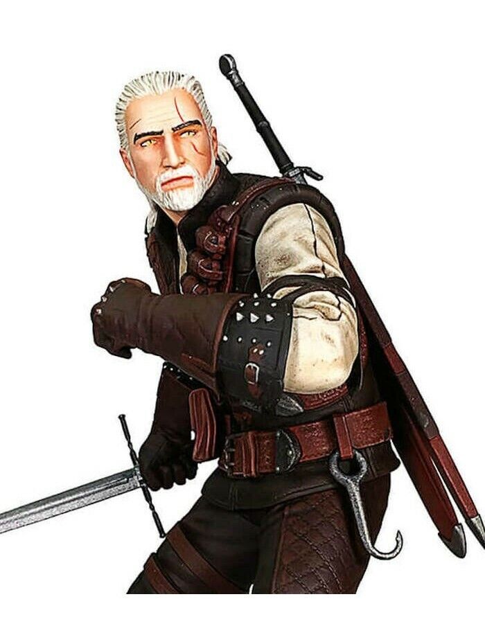 DARK HORSE PVC FIGURE THE WITCHER 3 WILD HUNT GERALT MANTICORE ARMOR STATUE NEW