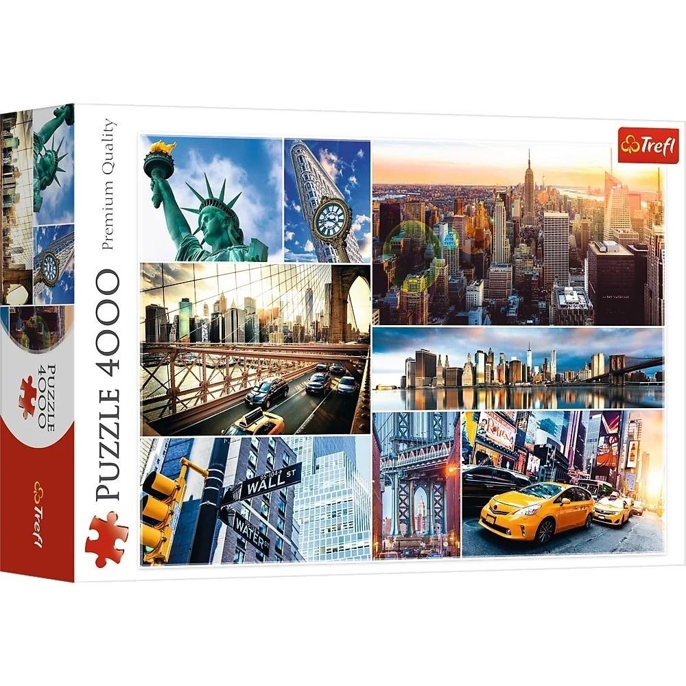 Puzzle 4000 New Yorker Collage 45006