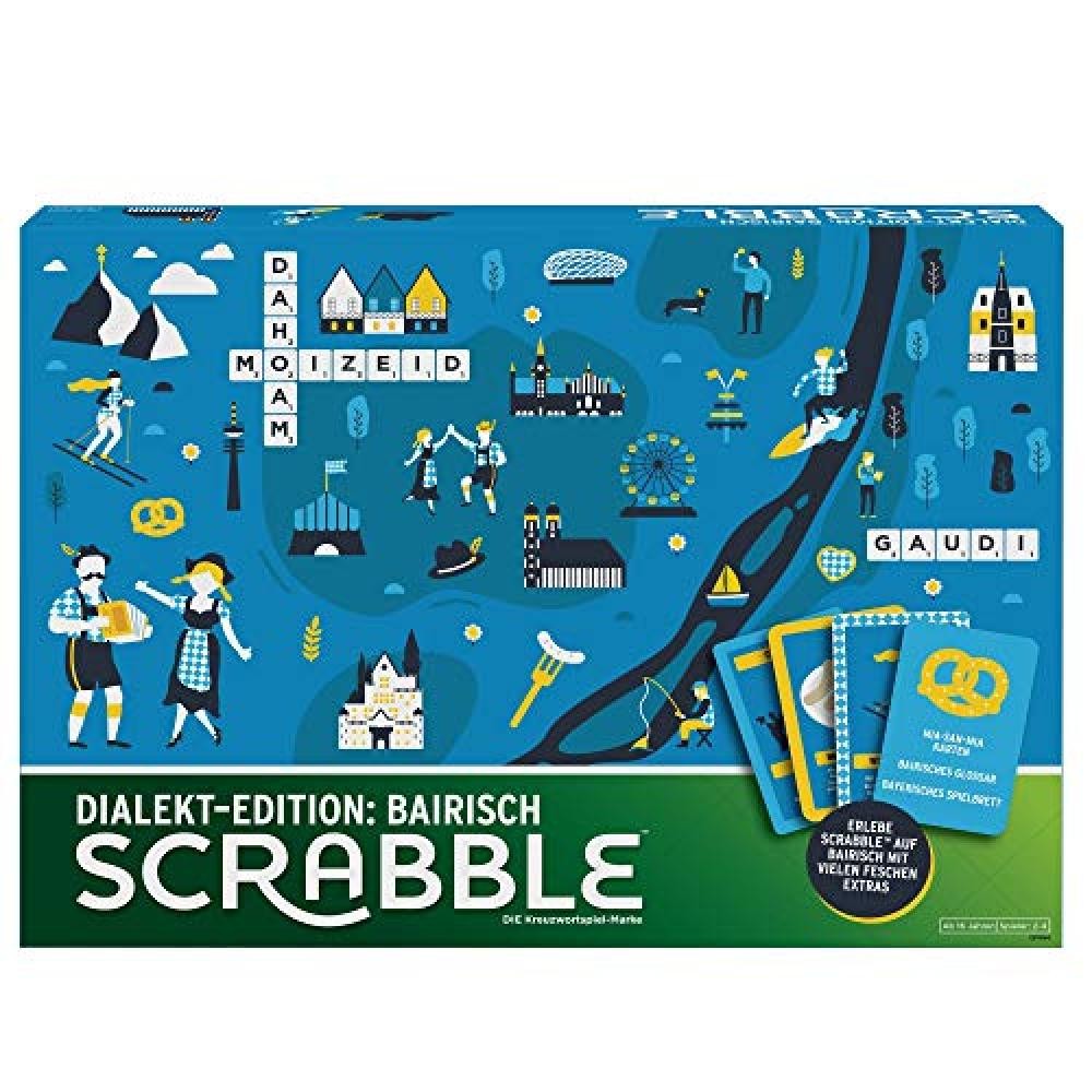 Mattel Games - Scrabble Dialekt Edition - NUOVO