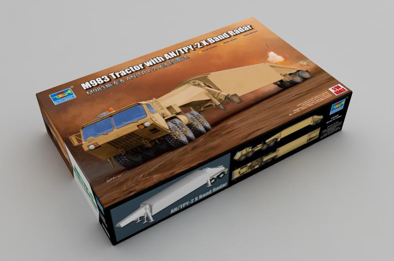 1:35 TRUMPETER KIT M983 Tractor With An/Tpy-2 X Band Radar TR01059