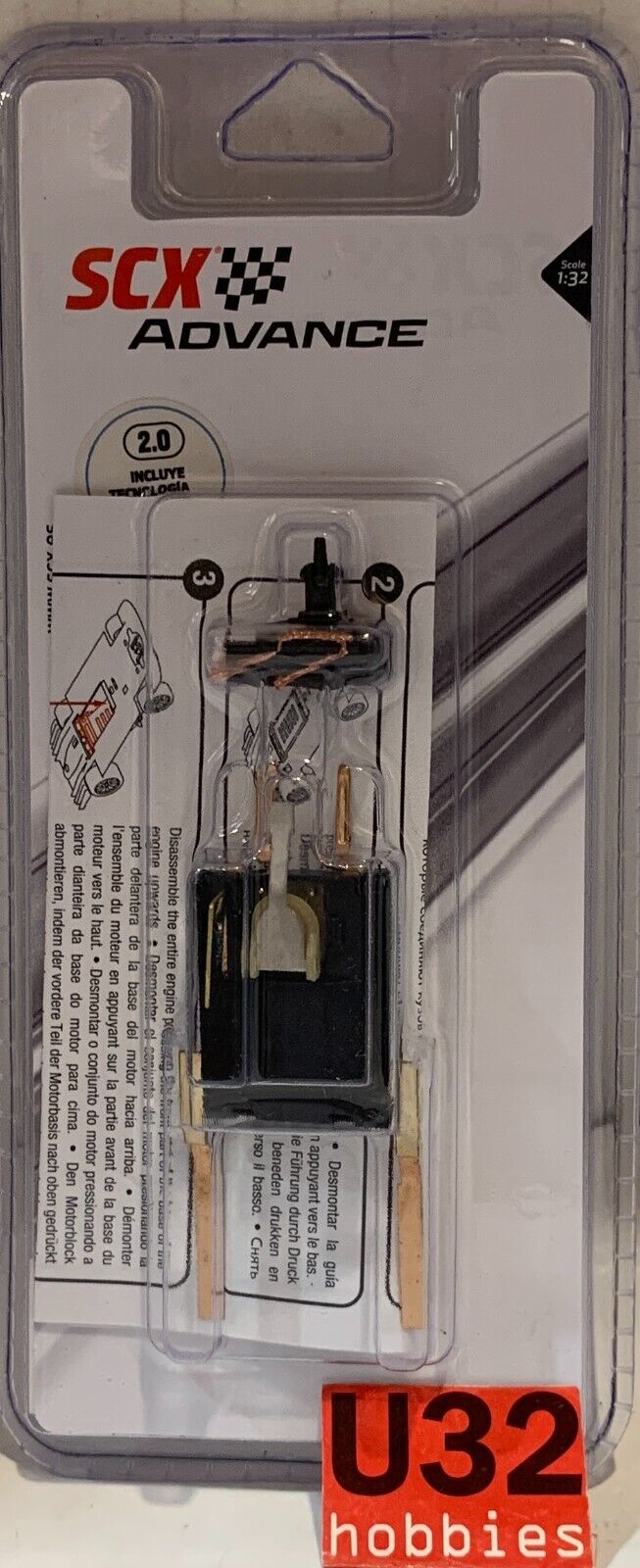 SCALEXTRIC ADVANCE E10405X200 KIT 2.0 Per Auto Tipo A