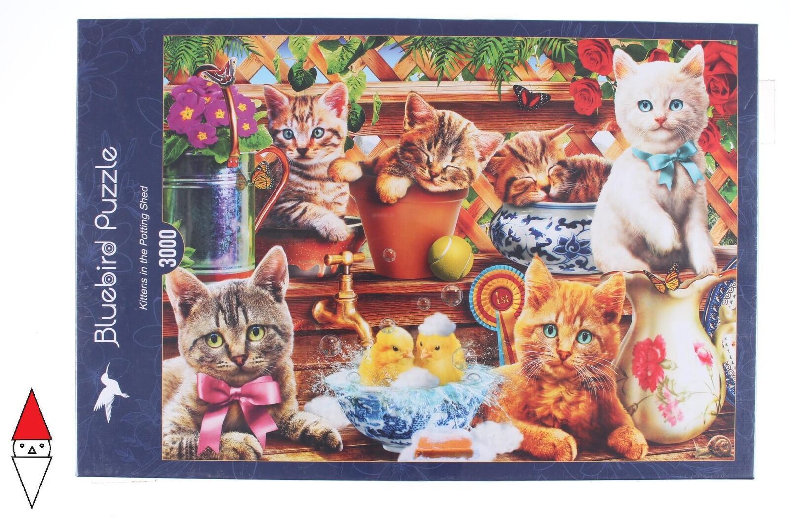 KITTENS IN THE POTTING SHED