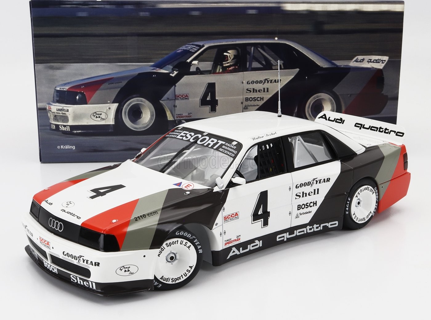 1/18 WERK83 - AUDI - 200 QUATTRO TEAM AUDI SPORT N 4 SIEGER ST. W1801402
