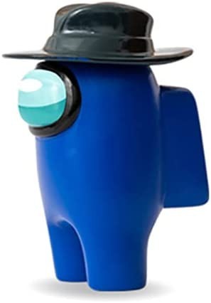 BOX ROTTO AMONG US Set BLU 5 Figure 6cm Cappelli CREWMATES SERIE 1 TOIKIDO