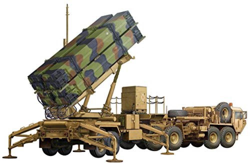Trumpeter 01037 Modellino M983 Hemtt e M901 Launching Station omim 104 F Patriot