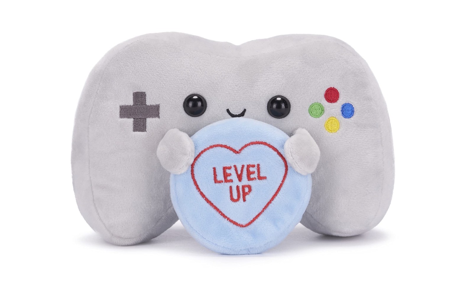 Swizzels Love Hearts 18CM (7-inches) Video Game Controller Level Up Plush Soft T