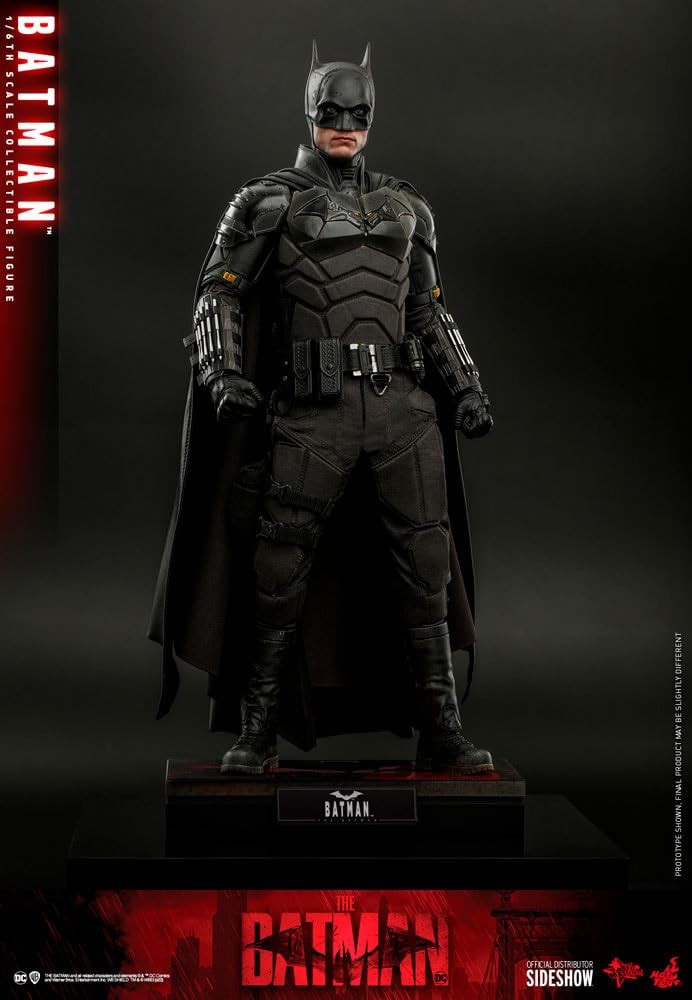Hot Toys The Batman - Statuetta Movie Masterpiece 1/6 Batman, 31 cm