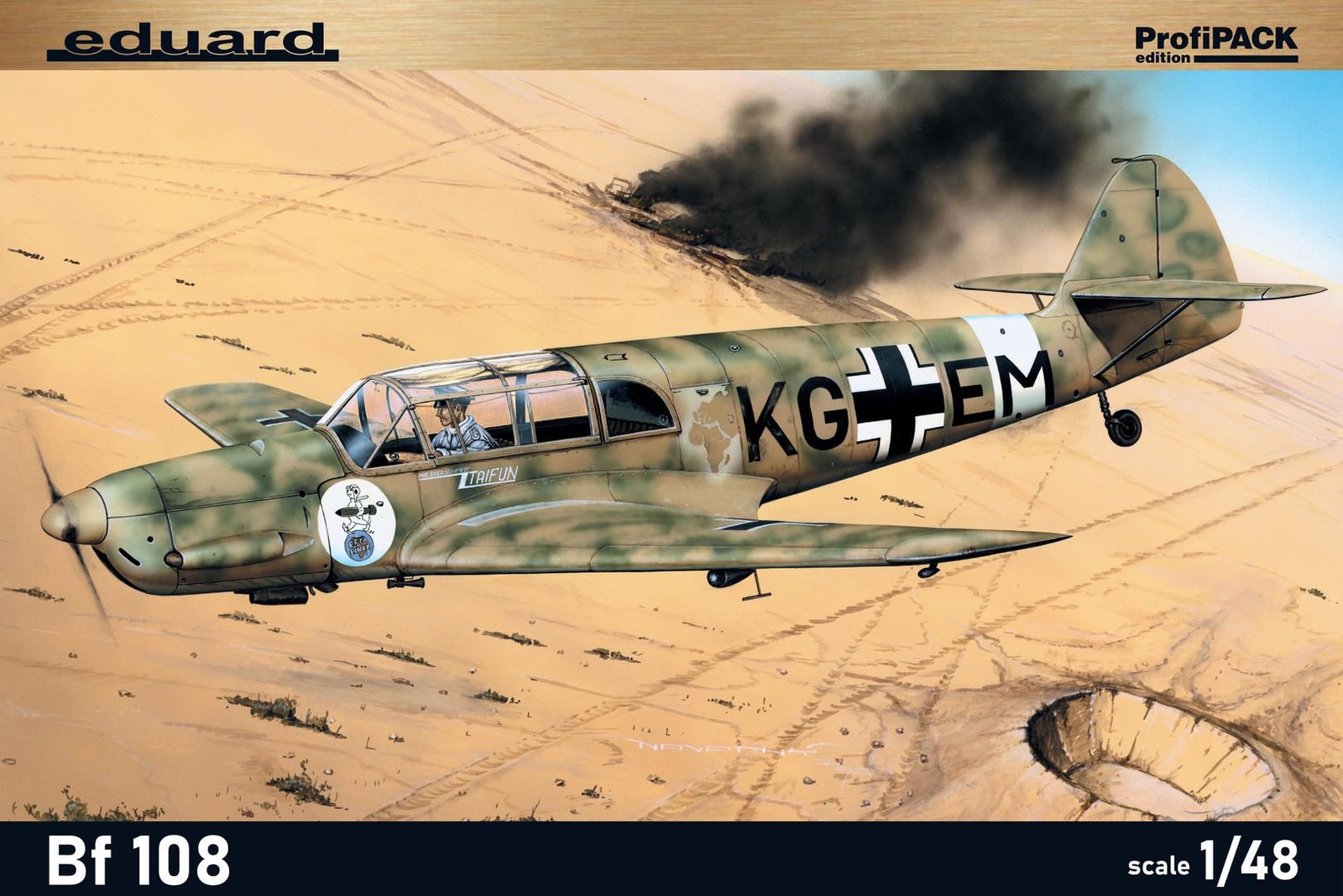 EDUARD 8078 MODELLO AEREO BF 108 1/48