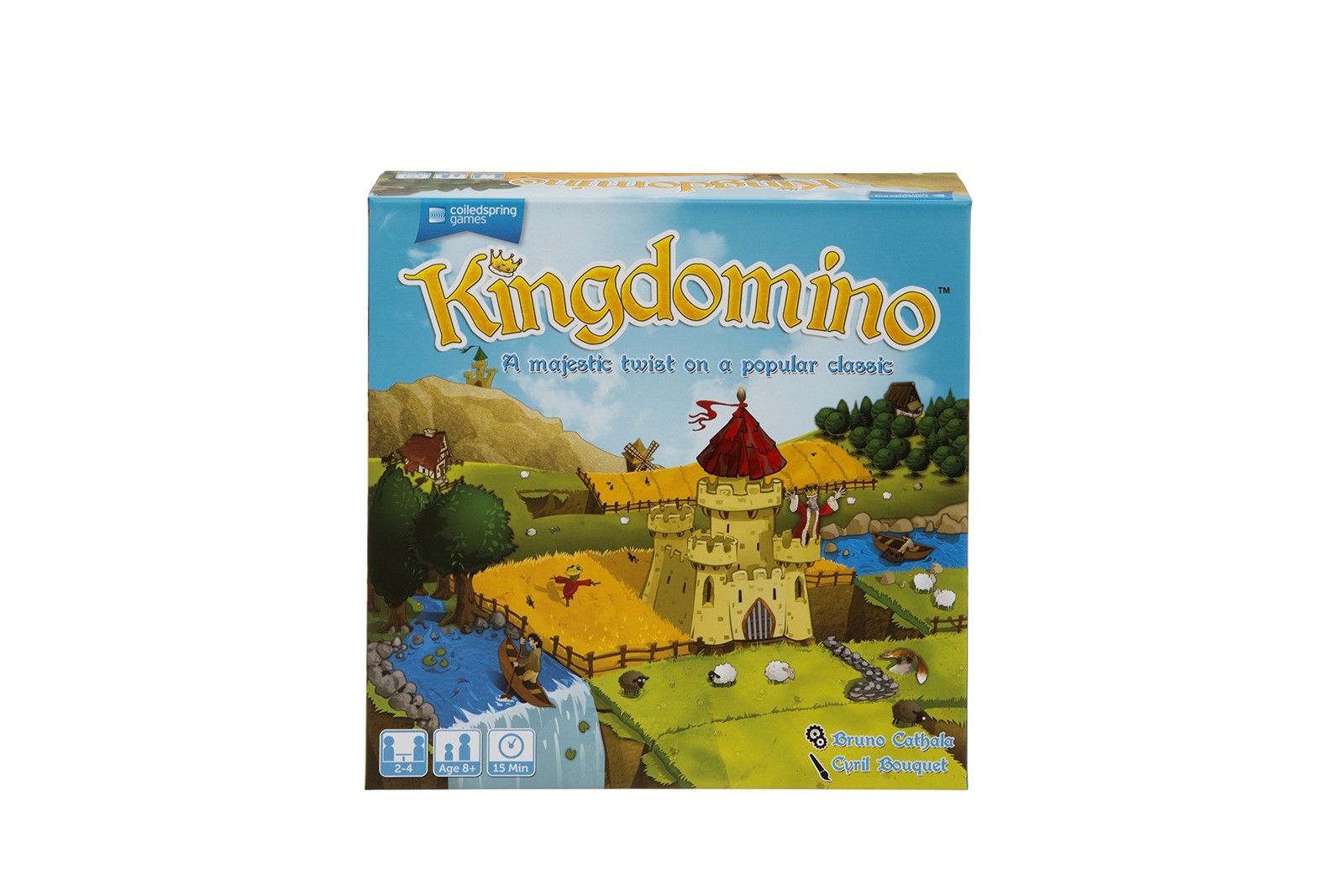 Blue Orange   Kingdomino Game   Board Game   Ages 8+   2-4 Players   15 Minutes