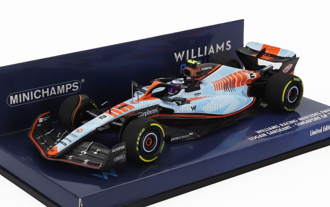 1/43 MINICHAMPS - WILLIAMS - F1  FW45 TEAM WILLIAMS RACING GULF N 2 417231602