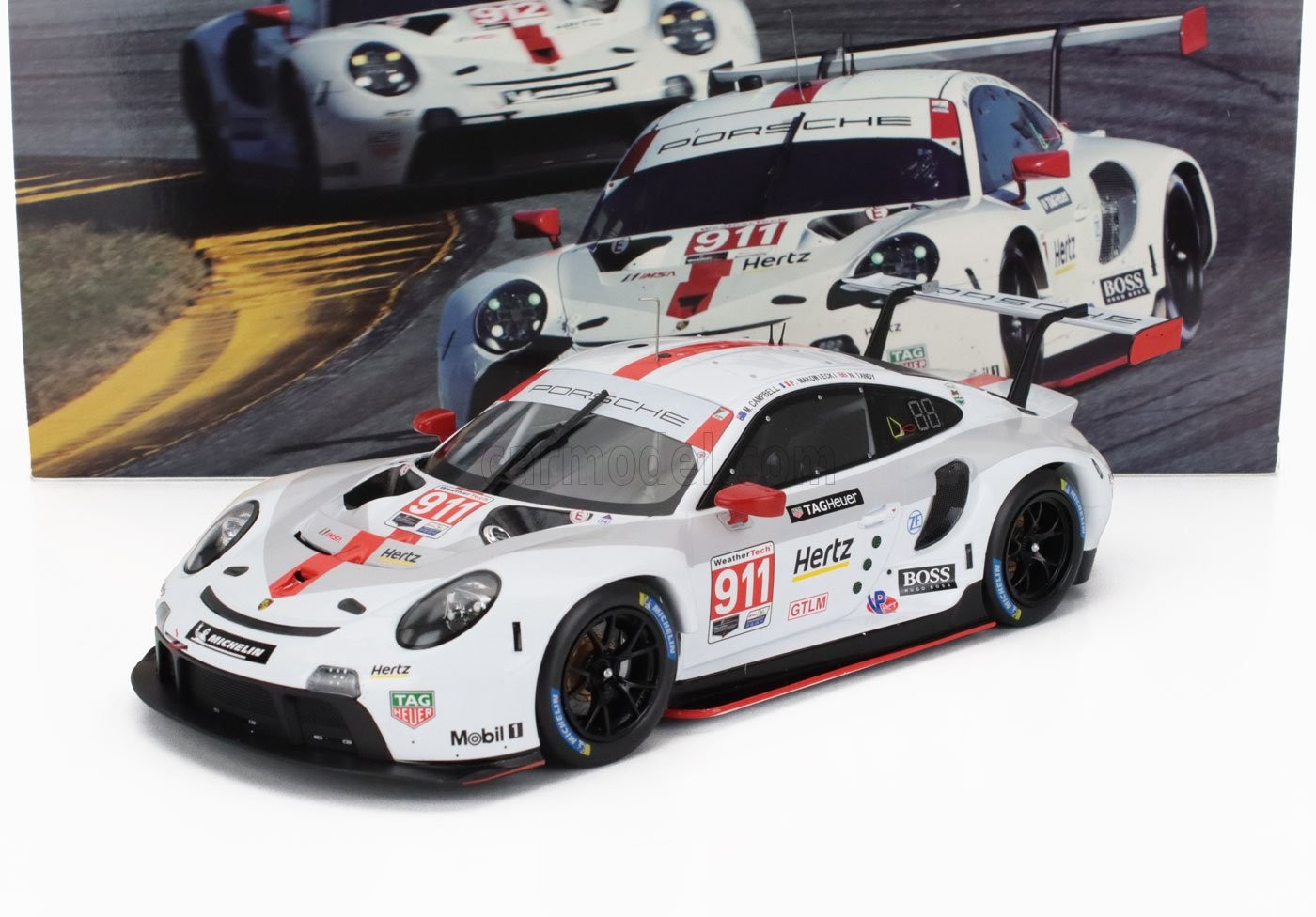 1/18 IXO-MODELS - PORSCHE - 911 991-2 RSR TEAM PORSCHE GT N 911 2nd LEGT18-23011