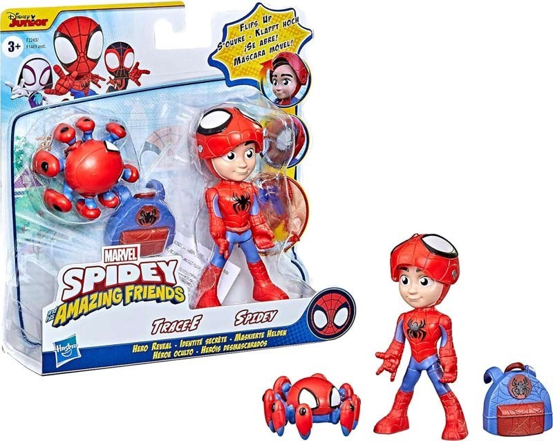 HASBRO SPIDEY SET 2 PERSONAGGI TRACE-E SPIDEY F2243