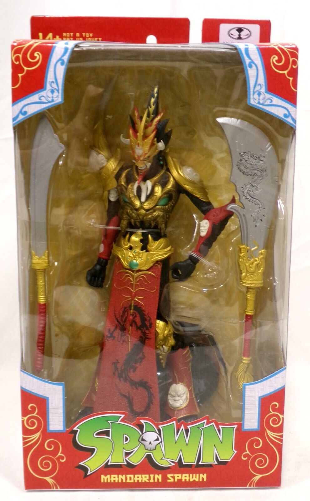 Mcfarlane Toys 2021 Spawn Mandarin Spawn Figura 7" Nuova In Confezione Sigillata