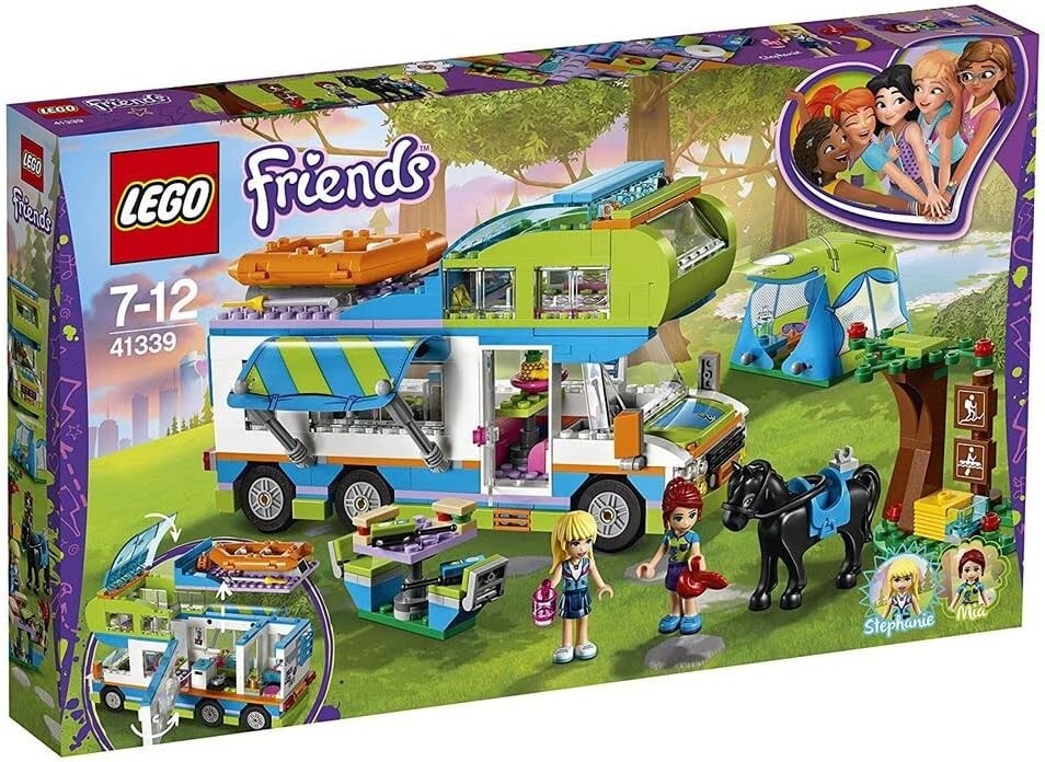 Lego - Il Camper Van di Mia - Serie Lego Friends 41339 - Nuovo - Anno 2018 -