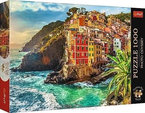Puzzle 1000 Premium Plus Foto Odissea Città Riomaggiore Italia 10855