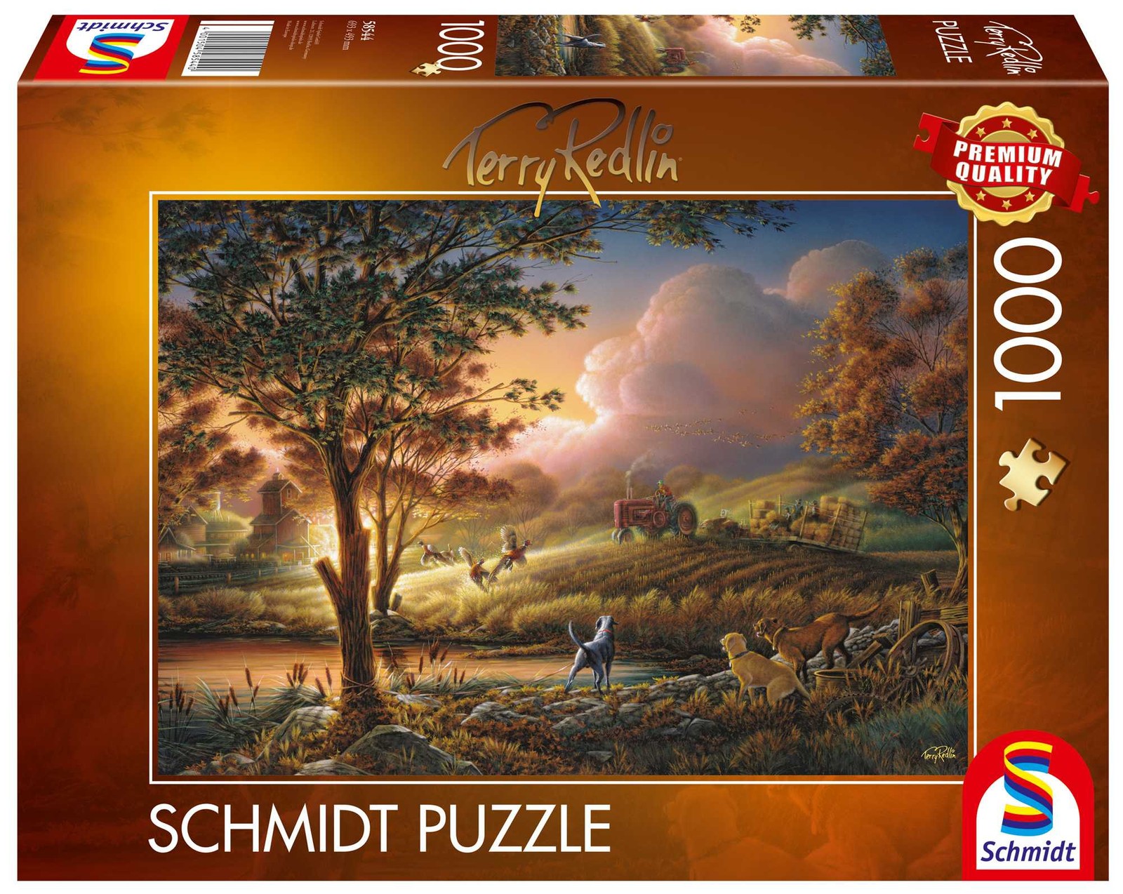 Puzzle PQ 1000 Terry Redlin Raccolta al sole 112958