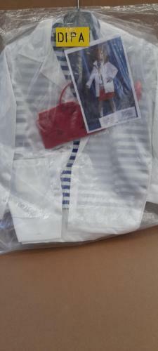 COSTUME DOTTORESSA PELUCHE 4/5 6/7
