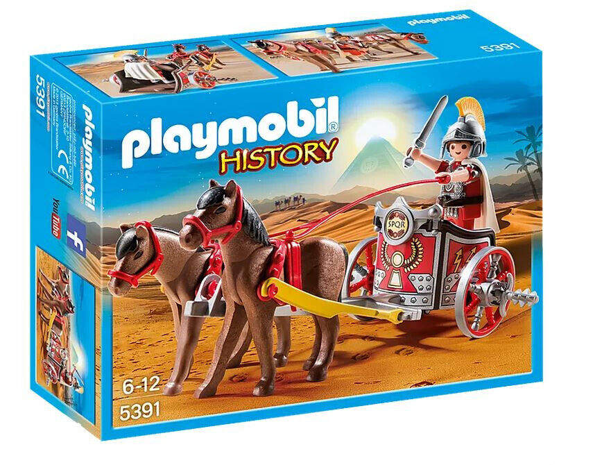 Playmobil® Storia 5391 - Quadriga Romana Con Legionario