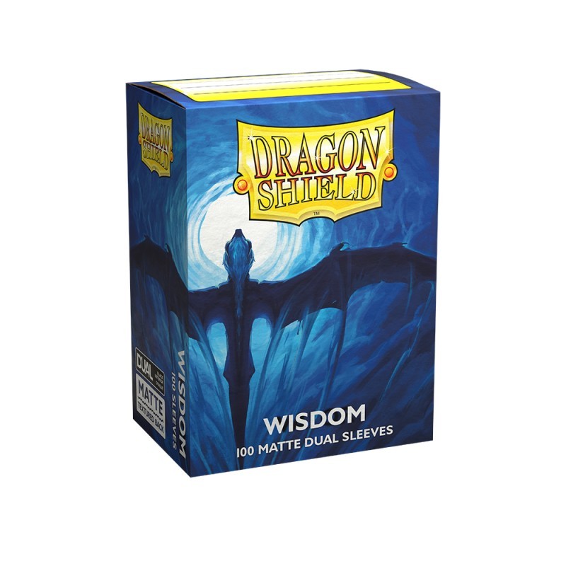100 Bustine Dragon Shield Standard DUAL MATTE WISDOM
