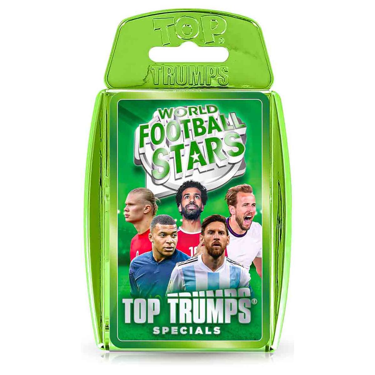 Mondo Calcio Stars Top Trumps Specials Verde Gioco Carte 2-6 Giocatori Di Età 6+