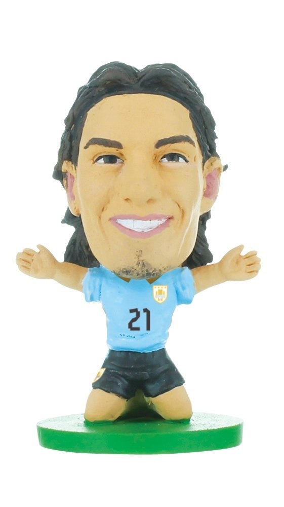 SoccerStarz Uruguay Edinson Cavani Figura Home Kit 2014