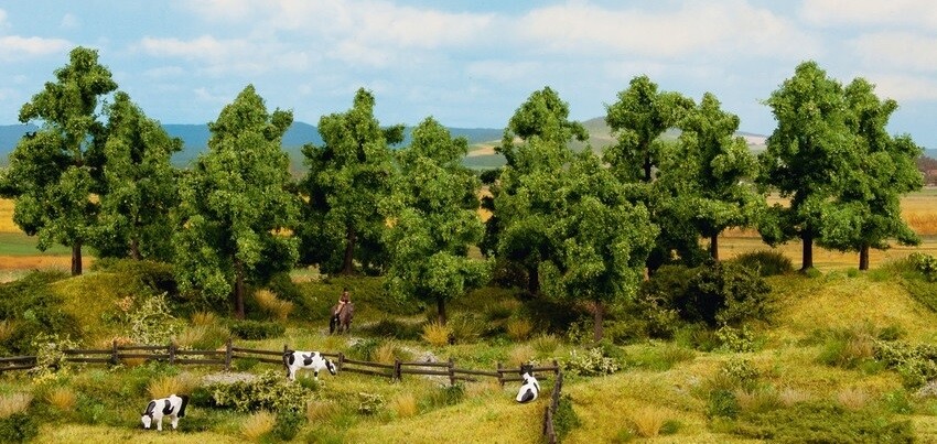 NOCH, 8 Alberi frondosi da 10 a 14 cm, ,  NOC24600