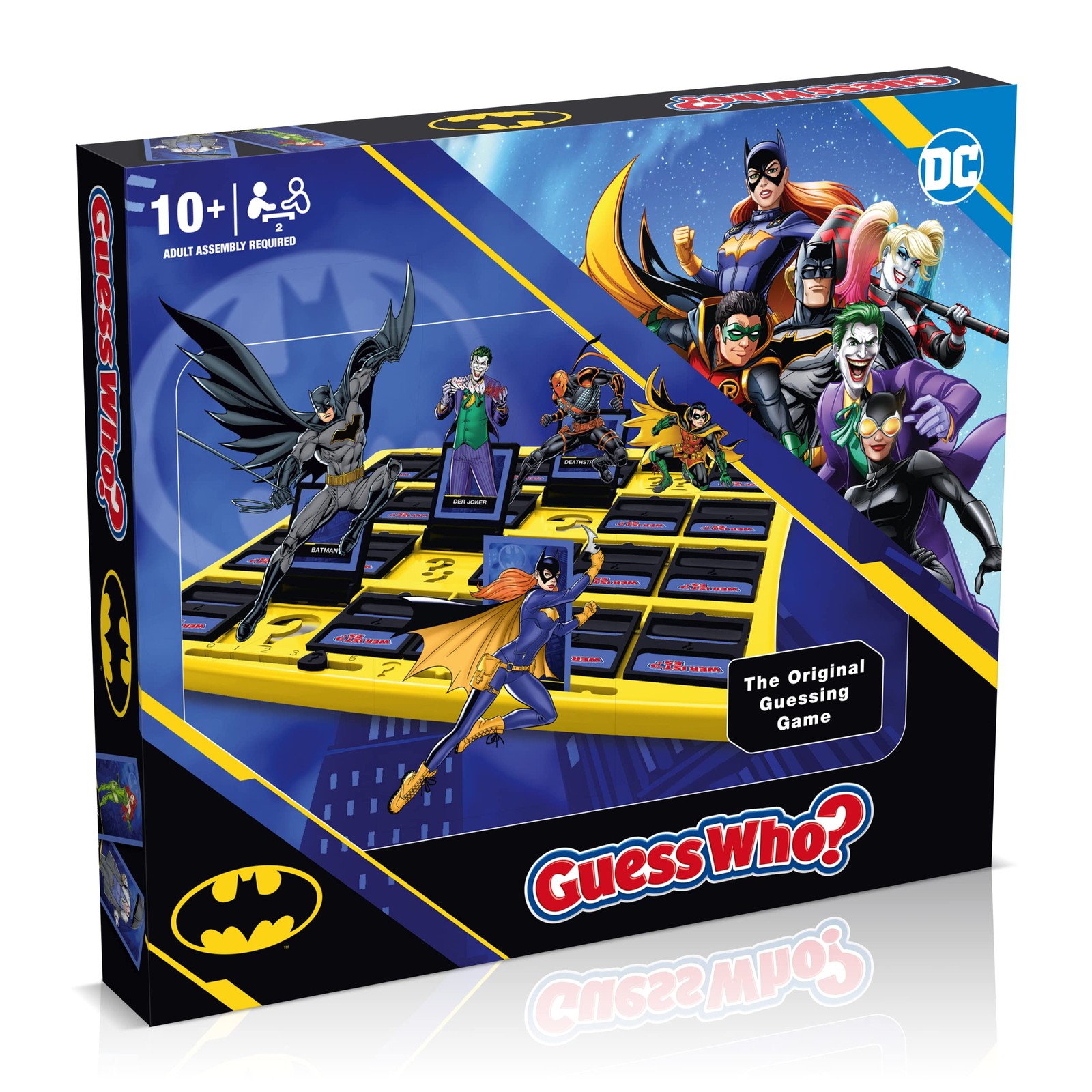 Winning Moves DC Comics Batman Guess Who? Board Game, Play with your favourite G